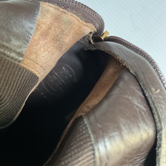 Tory Burch Brown Leather Riding Boots • Women’s 8.5 • Equestrian Style - Picture 8 of 12